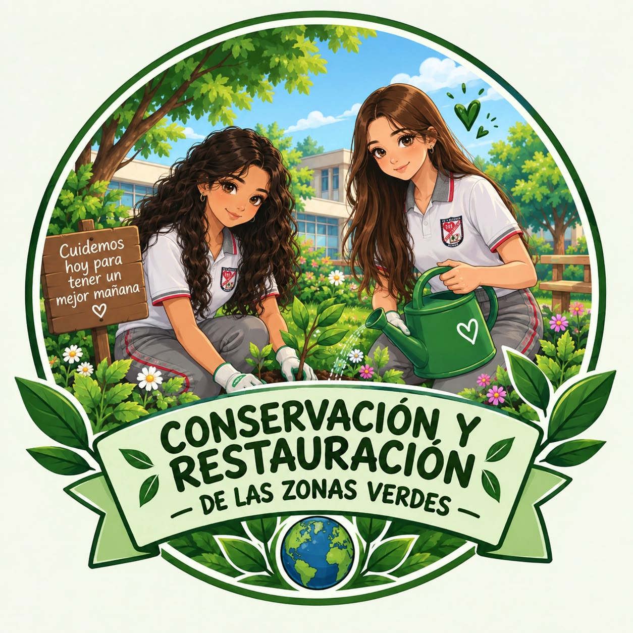 Conservation and restoration of green areas