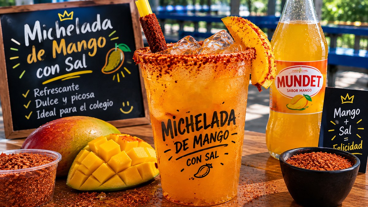 Mango biche con sal