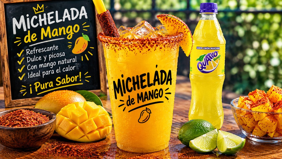 Michelada de mango